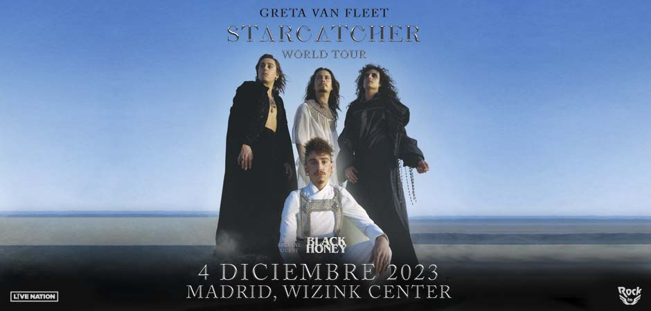 Greta Van Fleet- Starcatcher World Tour. Madrid, WiZink Center