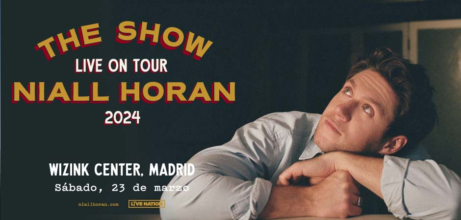Niall Horan- The Show Live On Tour 2024. Madrid, WiZink Center