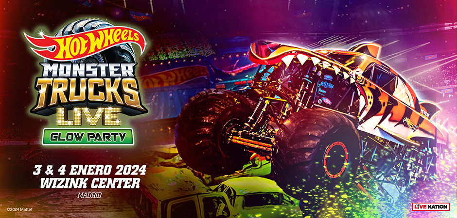 Hot Wheels Monster Trucks - Live Glow Party 2024- jueves mañana
