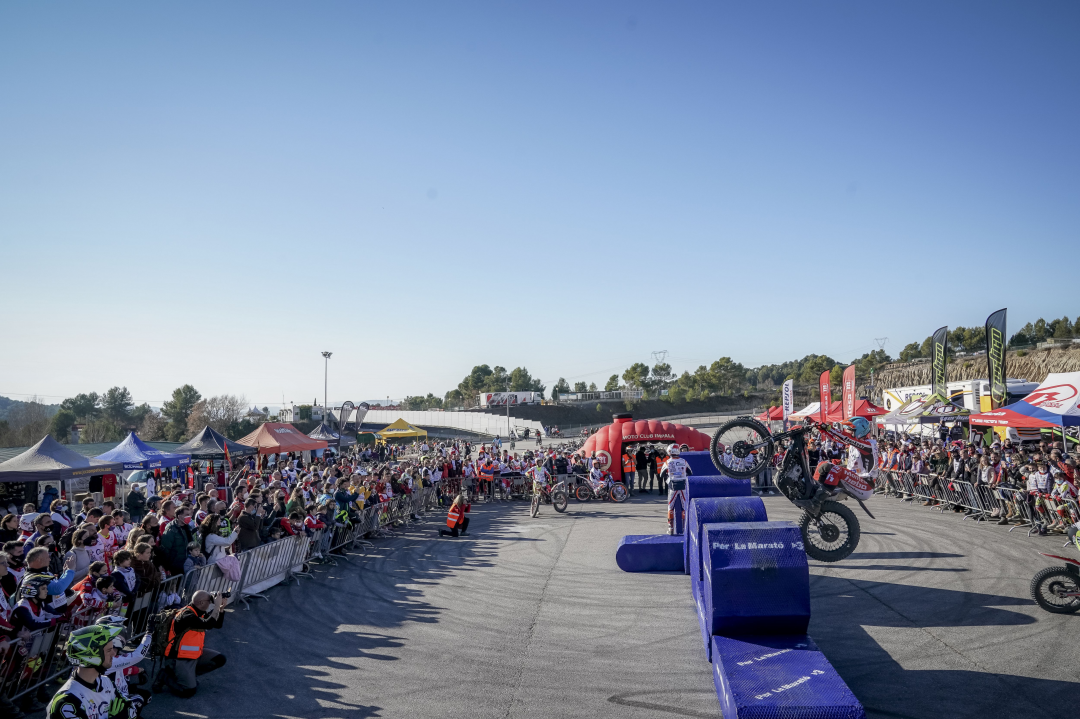El Trial Solidari en Circuit Parcmotor Castellolí, un éxito total