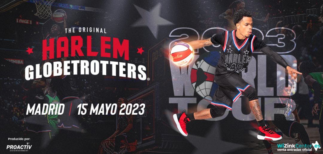 Harlem Globetrotters 2023 World Tour llegará a España