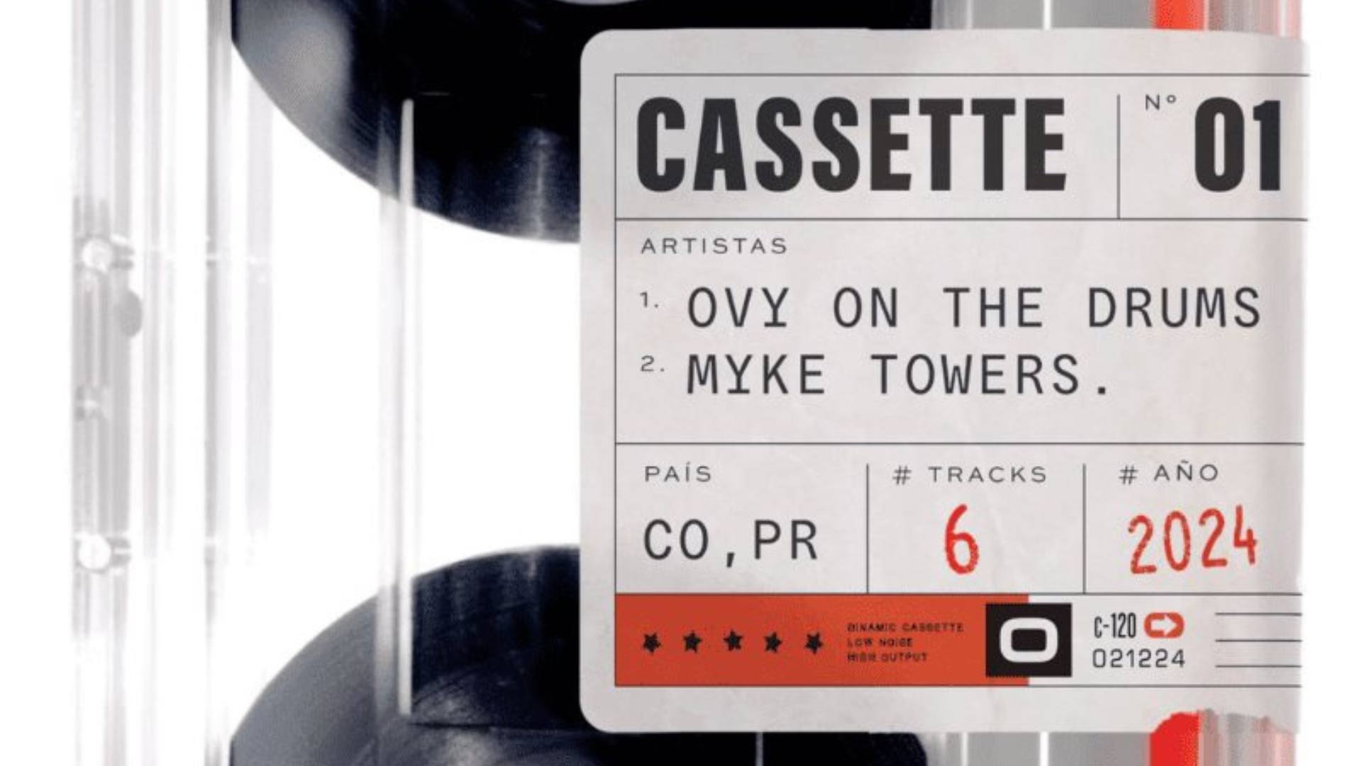 Myke Towers y Ovy On The Drums se unen en  'Cassette 01'