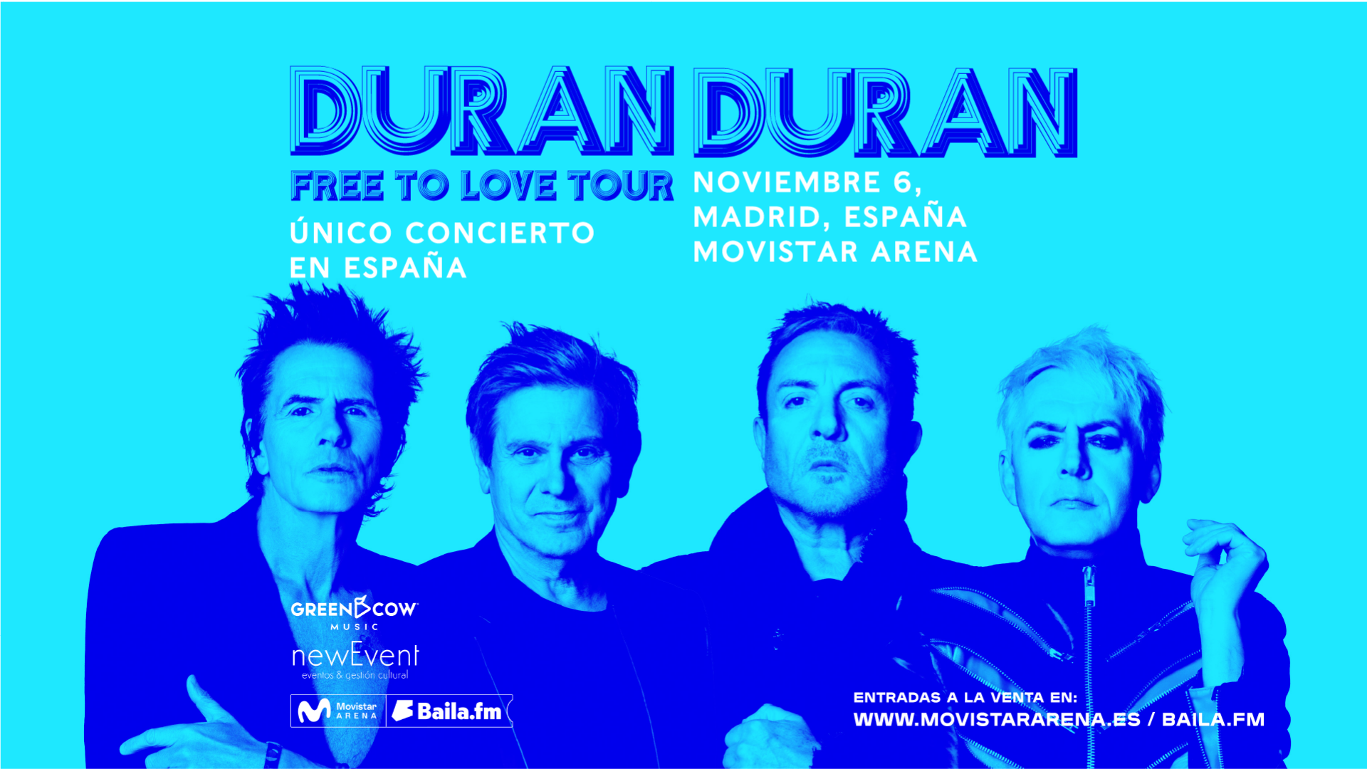 Duran Duran ofrecerá en el Movistar Arena su único concierto en España en 2026