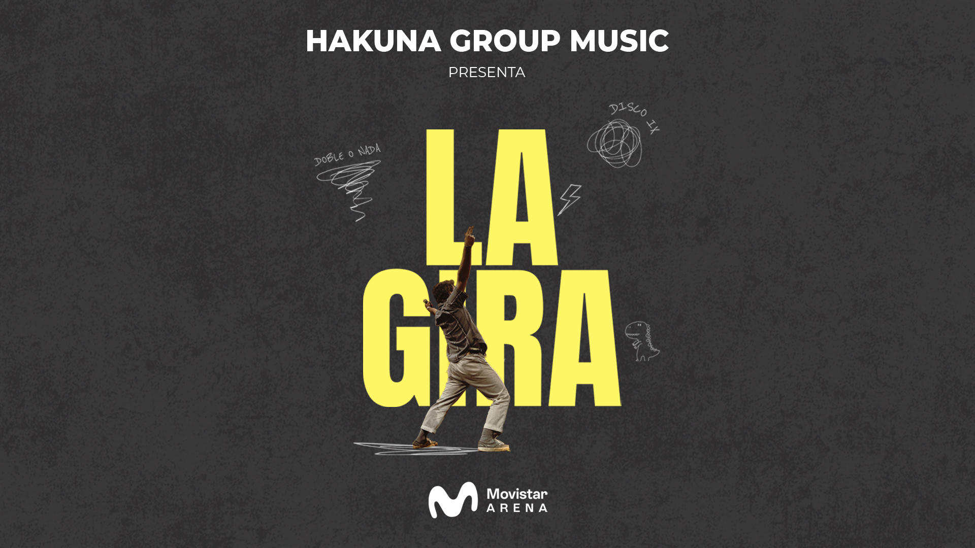 Hakuna Group Music regresará al Movistar Arena el 20 de diciembre de 2026