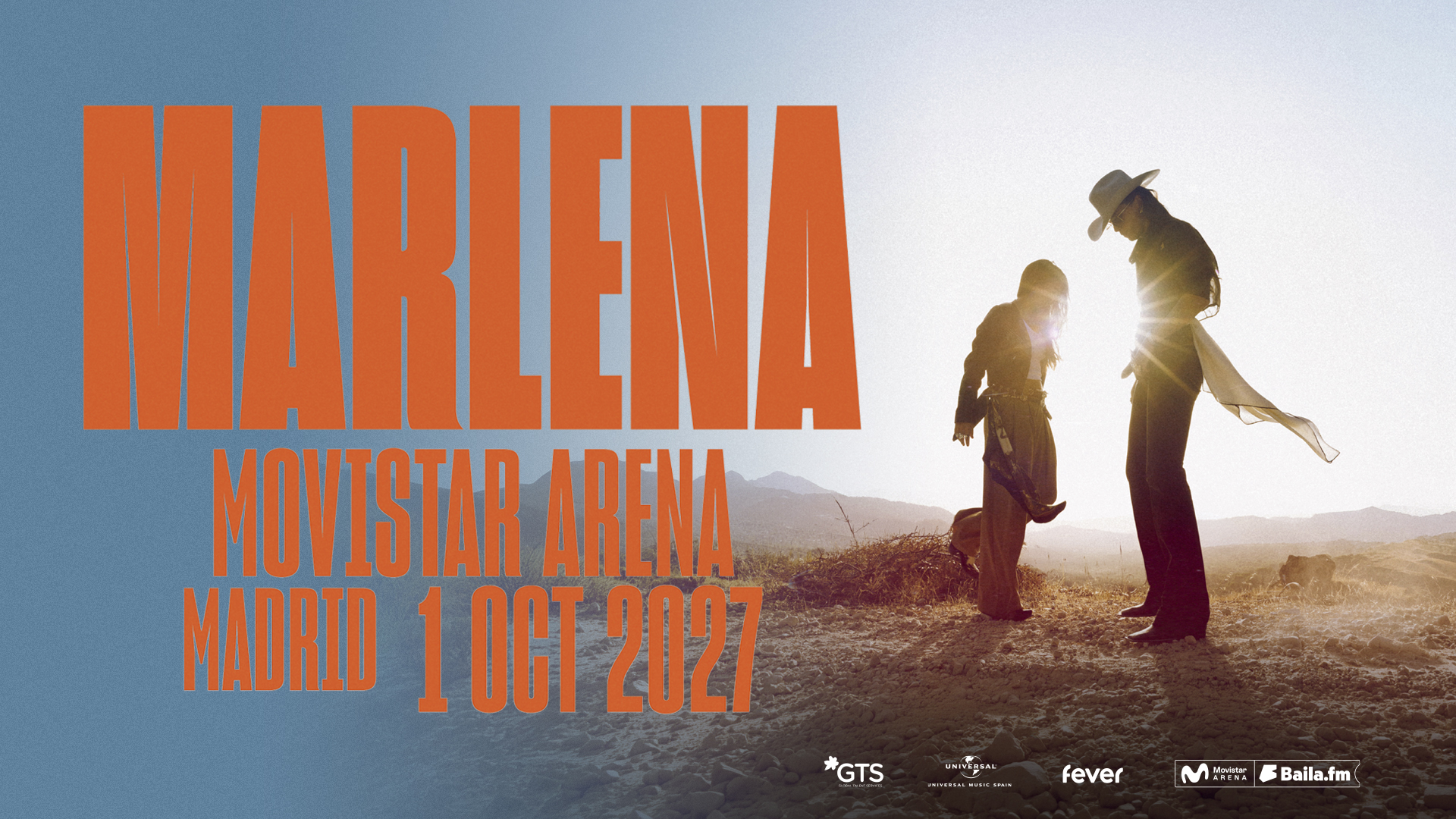 Marlena anuncia su primer concierto en el Movistar Arena de Madrid