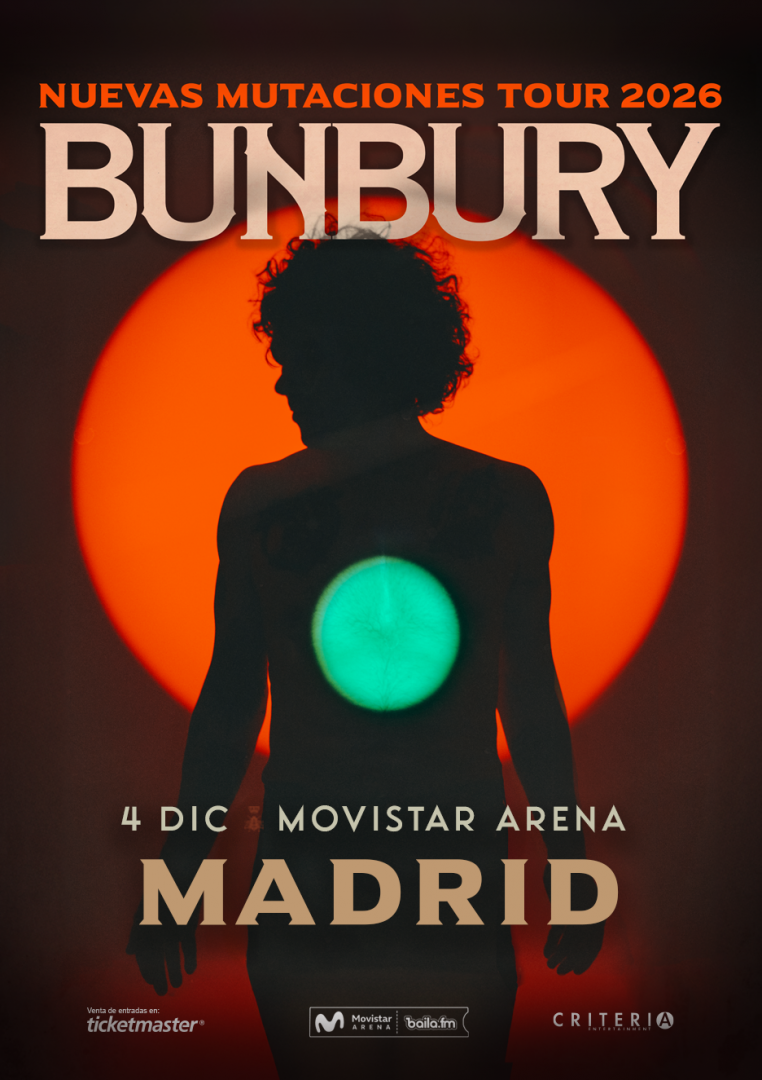 Bunbury - Nuevas mutaciones Tour 2026